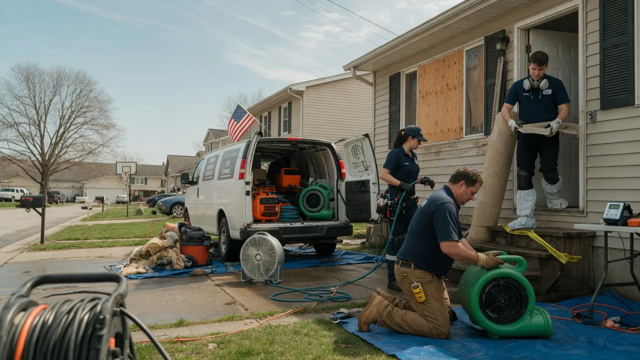 Water Damage Restoration in Vail, IA near me